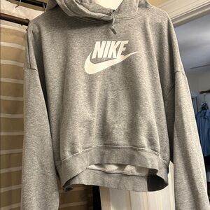Nike Women's Gray Pullover Hoodie